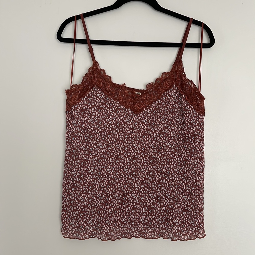 Everleigh Womens Spaghetti Strap Top Sz S NWT